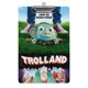 thumbnail image 1 of Trolland Portapapeles de acrílico A4, tamaño carta estándar, carpeta con clip 31.8x 21.5CM para estudiantes, profesores y oficina, 1 of 6