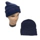 thumbnail image 2 of Gorro Beanie Con Doblez Y Tejido Unicolor  Para Hombres y Mujeres Adultos y Jovenes, 2 of 3