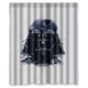 thumbnail image 1 of Cortina de ducha con diseño de Darth Vader Art Star Wars Illust, juego de cortinas de baño con ganchos, tamaño 66 x 72 pulgadas, 1 of 3