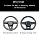 thumbnail image 2 of Cubre Volante Tipo Fibra Carbono Laterales Universal Mate, 2 of 2
