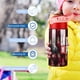 thumbnail image 5 of La casa de papelBotella de Agua con Tapa Pop Top de Un Toque, Acero Inoxidable, a Prueba de Fugas, para Deportes, Botella Infantil rosa 12 oz, 5 of 6