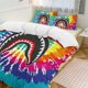 thumbnail image 1 of Tie Dye Bape Shake Camo Comforter Set Soft 3 Pcs Twin Bedding Sets Thicken for All Season, 1 of 5