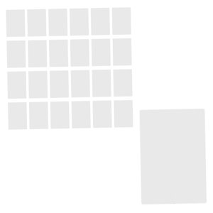 Bothyi - 25 Piezas De Papel De Marcado Para Grabado Láser Para Máquina Grabadora, Color Blanco