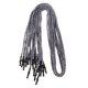 thumbnail image 1 of 10pcs 1.3m cordones de cordones de reemplazo para chaquetas pantalones cordones gris, 1 of 5