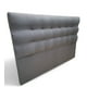 thumbnail image 2 of Respaldo De Cama King Valencia Tela Gris Oscuro, 2 of 2