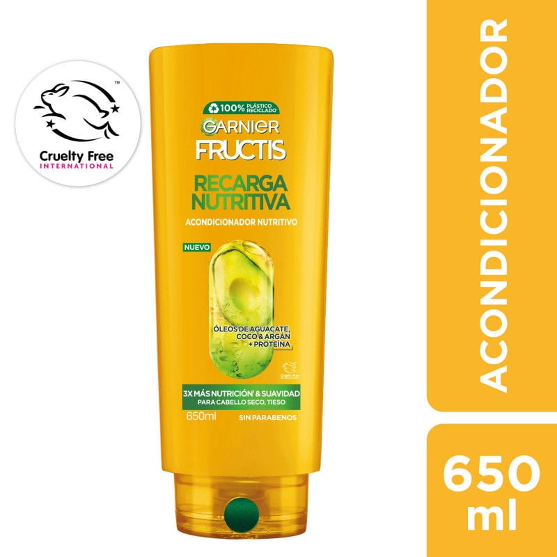 Acondicionador Oil Repair Recarga Nutritiva 650ml 650 ml Fructis
