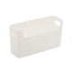 thumbnail image 4 of Colgante De Pared Ropa Interior Bragas Caja De Almacenamiento Accesorio Para Gabinete Cajón De Pared Blanco, 4 of 5