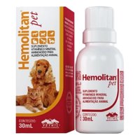 Gabrica - Multivitamínico Perros Y Gatos Hemolitan Pet Oral 30 Ml