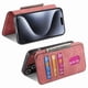 thumbnail image 4 of Funda Billetera Magnética para iPhone 16 Pro Max Soporte Tarjetas Desmontable Rosa, 4 of 6