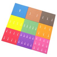 Magideal - 51 Uds. Bloques De Fracciones, Manipulativos Matemáticos, Materiales Matemáticos, Fáciles Y Divertidos, Material Didáctico Para Que Los Niños Aprendan