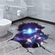thumbnail image 4 of 1pcs 3D Ripped Starry Sky Decorative Floor Stickers, Self-adhesive Removable PVC Stickers Suitable For Living Room Bedroom, 4 of 4