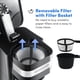 thumbnail image 5 of Cafetera Elite Gourmet EHC111A con taza térmica de 400 ml, color negro, 5 of 7