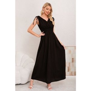 Likeshop - Maxi Vestido Largo Mujer Casual Eventos Texturizado Sin Manga 3374