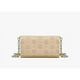 thumbnail image 1 of Bolso de Mano MCM Tipo Folio con Monograma y Visillos de Cuero para Mujer Beige, 1 of 3