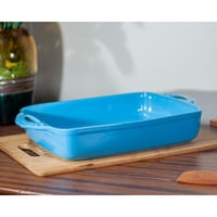 Genérico - Fuente De Cerámica P/ Horno Tipo Gres - Rectangular 38X24