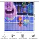 thumbnail image 2 of Elemental-theme 4-Piece Shower Curtain Set with Rugs, Waterproof Bathroom Decor Set Includes Bath Mat, U-Shaped Rug, Toilet Lid Cover and Curtain with Hooks, 2 of 6