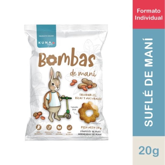 Suflés Maní Individual, 20 g