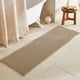 thumbnail image 1 of Alfombra de baño TYUU tipo waffle, pasillera, 183 x 61 cm, antideslizante, caqui, 1 of 9