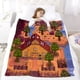thumbnail image 5 of Stardew Valley anti-pilling, suave, ligera, esponjosa y acogedora de lujo para hogar y cocina – Perfecta para niños y adultos,130X150cm, 5 of 6