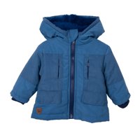 Pillin - Parka Bebé Niño Forrada Resistente Al Agua Azul