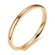thumbnail image 1 of 1pc Stylish and Durable 2mm Stainless Steel Ring - Perfect Gift for Fashion Lovers, 1 of 5