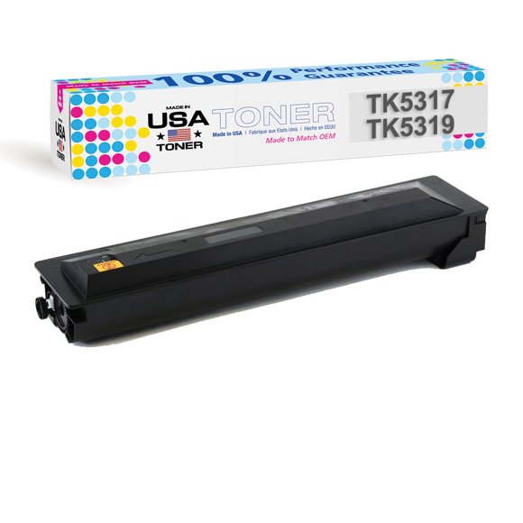 Tóner negro compatible MADE IN USA para Kyocera TK-5317K y TK-5319K