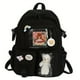 thumbnail image 2 of Kawaii School Style: Cute Nylon Backpack with Pins & Accessories for Students, 2 of 4
