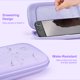 thumbnail image 4 of Funda ultradelgada IA innoAura para Switch 2, morada, con 9 ranuras para juegos, 4 of 8