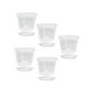 thumbnail image 1 of Macetas para orquídeas con agujeros, maceta para plantas de interior y exterior, maceta transparente con agujeros para balcón, dormitorio y cafetería Con platillo de 5 pulgadas, 1 of 5