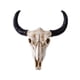 thumbnail image 1 of Escultura De Calavera De Toro Cabeza De Calavera De Vaca Escultura De Cabeza De Toro Para La Oficina De La Pared Del Hogar, 1 of 5