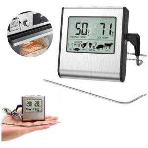 Genérica - Cocina Termometro Para Horno Digital Con Sonda 0 A 300°C
