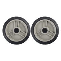 Ioensy - 2 Ruedas Para Compresor De Aire, Transporte Sin Esfuerzo, Tornillos No Incluidos, 4 Pulgadas