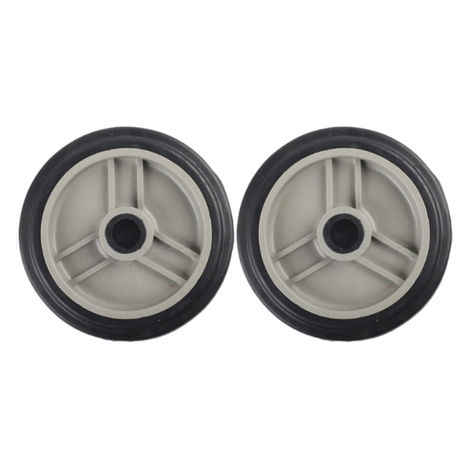 Ioensy - 2 Ruedas Para Compresor De Aire, Transporte Sin Esfuerzo, Tornillos No Incluidos, 4 Pulgadas