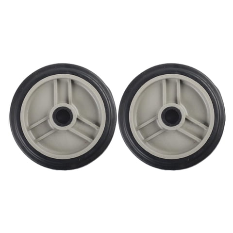 Ioensy - 2 Ruedas Para Compresor De Aire, Transporte Sin Esfuerzo, Tornillos No Incluidos, 4 Pulgadas