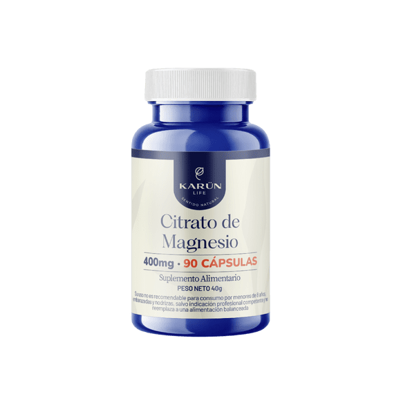 Citrato De Magnesio Premium 90 Cap Karun Life