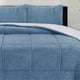 thumbnail image 2 of Cubrecama Corderito Termico 2p - Azul, 2 of 2