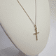 thumbnail image 3 of Collar oro amarillo italiano 18k, modelo cruz 1, 3 of 3