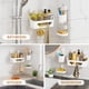 thumbnail image 5 of Juego De Ventosas Shower Caddy Con Soporte Para Jabón Y Cepillo De Dientes, 5 of 9