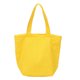 thumbnail image 1 of Bolsa de Lona con Cierre de Cremallera, Bolsa de Compras de 10.2" x 3.9" con Asas para Regalos de Cumpleaños, Amarillo Brillante, 1 of 6