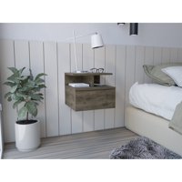 Tuhome - Velador Flotante Dreams 1 Cajón Bellota 29X35X33 Cm