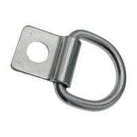 Ioensy - Gancho De Amarre De Metal Para Fijación De Camiones, Para Motocicletas, Almacenes, Autocaravanas, 14 Mm, Sin Tornillos