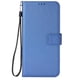 thumbnail image 3 of Funda Billetera para Samsung Galaxy A57 5G con Ranuras y Soporte Azul, 3 of 6
