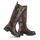 thumbnail image 3 of Bota Larga Mujer Eco Cuero Moda Antideslizante Weide CZY617, 3 of 6