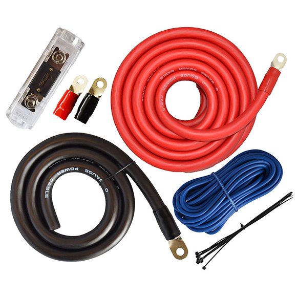 Kit de amplificadores de potencia, instalación de cables de cableado, SoundBox de 7500 W