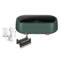 Bothyi - Limpiador Ultrasónico Eléctrico Limpieza De Gafas Para Collar Adaptador De Ee. Uu. Verde