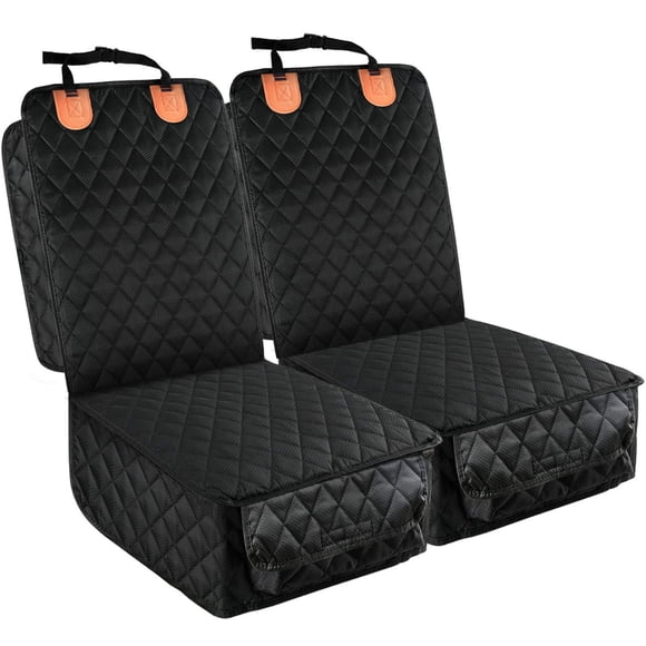 Funda de asiento de coche PETICON Front, paquete de 2, impermeable para mascotas