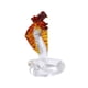 thumbnail image 2 of Adorno De Estatua De Serpiente Cobra Peque?a De Cristal, Accesorio De Mesa Para Entrada, Color Amarillo, 2 of 5