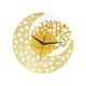thumbnail image 2 of Reloj Análogo Eid Ramadan Silencioso Redondo 12 Pulgadas Aureate, 2 of 3