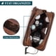 thumbnail image 4 of Neceser PAVILIA Travel para hombre resistente al agua, color marrón, 4 of 8