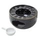thumbnail image 1 of Calentador De Tetera Calentador De Té De Café Para Tetera De Vidrio Tetera De Cerámica Negro, 1 of 5